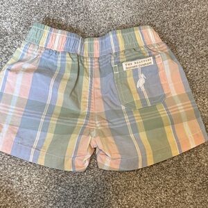 The Beaufort Bonnet Company Kids Pastel Plaid Shorts